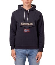 NAPAPIJRI BURGEE Kapuzenpullover schwarz 041 - Sweatshirts Herren - 1