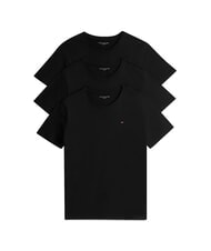 TOMMY HILFIGER TH 3 kurz&auml;rmelige Unterhemden schwarz/schwarz/schwarz - Herren-T-Shirts - 1