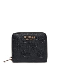 GUESS CRESIDIA 2 Kleine Geldb&ouml;rse schwarzes Logo - Brieftaschen Damen - 1