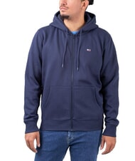 TOMMY HILFIGER TH JEANS Kapuzenpullover mit durchgehendem Rei&szlig;verschluss D&auml;mmerungsmarine - Sweatshirts Herren - 1