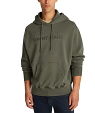TOMMY HILFIGER TH JEANS Hoodie mit Logostickerei - Sweatshirts Herren