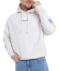 TOMMY HILFIGER TH JEANS Baumwoll-Sweatshirt mit Aufdruck - Sweatshirts Herren