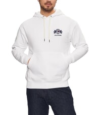TOMMY HILFIGER TH Kapuzenpullover mit Wappen Wei&szlig; - Sweatshirts Herren - 1