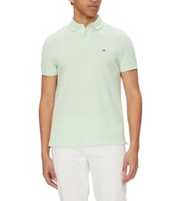 TOMMY HILFIGER TH Kurzarm-Poloshirt in regul&auml;rer Passform Opalgr&uuml;n - Herren-Polo-Shirts/Herren-Polo-Shirt/Herrenpoloshirt/Herrenpoloshirts - 1