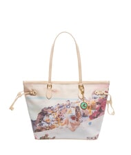 YNOT YESBAG Bedruckte Einkaufstasche Sonnenuntergang in Griechenland - Damentaschen - 1