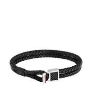 SECTOR BANDY Herrenarmband aus geflochtenem Leder Schwarz - Herrenarmb&auml;nder - 1