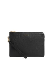 COCCINELLE C-ME SOFTY Lederclutch Schwarz - Damentaschen - 1