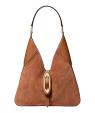 MICHAEL KORS CORNELIA Hobo-Tasche aus Sattelleder Gep&auml;ck - Damentaschen - 1