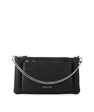 MICHAEL KORS JET SET Schultertasche aus Leder mit Kette Schwarz - Damentaschen - 1