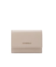 COCCINELLE METALLIC SOFT Kleine Geldb&ouml;rse aus strukturiertem Leder - Brieftaschen Damen