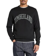 TIMBERLAND GRAPHIC Rundhalspullover SCHWARZ - Herrenpullover - 1