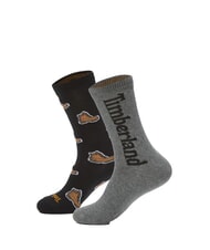 TIMBERLAND HAMPSHIRE Zwei Paar Socken SCHWARZ - Herrensocken/Herrenstr&uuml;mpfe - 1