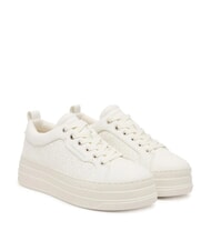 ARMANI EXCHANGE KURT MINI-TUMBLED  5 cm Keilsneaker cremefarben - Damenschuhe - 1