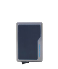 PIQUADRO BLUE SQUARE Harter Kartenhalter Blau - Brieftaschen Herren - 1