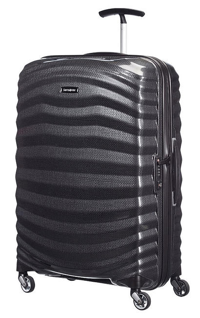 SAMSONITE LITE-SHOCK LITE-SHOCK, mittlere Größe, ultraleicht SCHWARZ - Harte Trolleys
