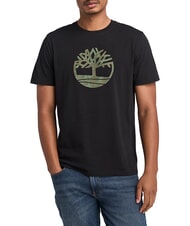 TIMBERLAND KENNEBEC RIVER Baumwoll-T-Shirt SCHWARZ - Herren-T-Shirts - 1