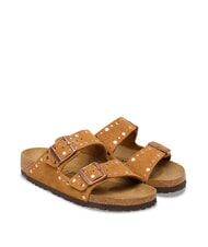 BIRKENSTOCK ARIZONA RIVET Ledersandalen Nerz - Damenschuhe - 1