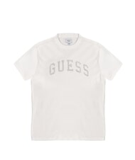 GUESS MARINE LOGO Kurz&auml;rmeliges T-Shirt mit Used-Look - Herren-T-Shirts