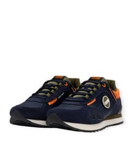 COLMAR TRAVIS SPORT COLORS Turnschuhe Marineblau/Milit&auml;r/Orange - Herrenschuhe - 1