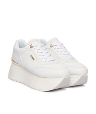 GUESS CAMRIO10 7 cm Keilsneaker Wei&szlig; - Damenschuhe - 1