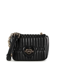LOVE MOSCHINO BUBBLY LOVE Mini-Schultertasche Schwarz - Damentaschen - 1