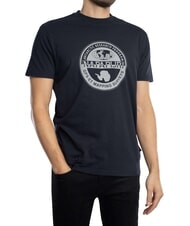 NAPAPIJRI S-BOLLO Baumwoll-T-Shirt blu marine - Herren-T-Shirts - 1