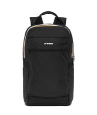 KWAY MID LAON Wasserabweisender Nylon-Rucksack auch schwarz - Rucks&auml;cke f&uuml;r Schule &amp; Freizeit - 1