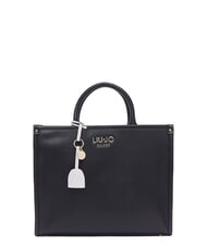 LIUJO RIDHI Mittelgro&szlig;e Handtasche mit Anh&auml;nger SCHWARZ - Damentaschen - 1