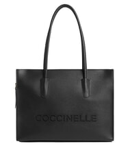 COCCINELLE MYRTHA26 Schultertasche, Leder Schwarz - Damentaschen - 1