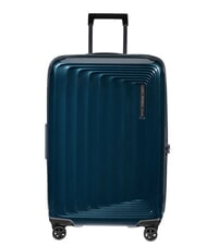 SAMSONITE NUON Mittelgro&szlig;er erweiterbarer Trolley metallisches Dunkelblau - Harte Trolleys - 1