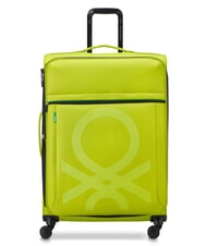 BENETTON By DELSEY COLOR BLOCK Gro&szlig;er, erweiterbarer Trolley - Halbharte Trolleys