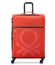 BENETTON By DELSEY COLOR BLOCK Gro&szlig;er, erweiterbarer Trolley - Halbharte Trolleys