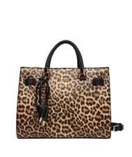 LIUJO MANHATTAN Handtasche mit Schulterriemen nat&uuml;rlicher Fleck. - Damentaschen - 1