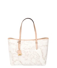 ALVIERO MARTINI PRIMA CLASSE GEO CLASSIC Einkaufstasche aus Ledermix Wei&szlig; - Damentaschen - 1