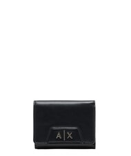 ARMANI EXCHANGE AMELIE Geldb&ouml;rse mit M&uuml;nzfach Schwarz - Brieftaschen Damen - 1