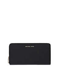 MICHAEL KORS JET SET Ledergeldb&ouml;rse Schwarz - Brieftaschen Damen - 1