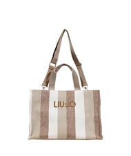 LIUJO LOGO Handtasche mit Schulterriemen Sand - Damentaschen - 1