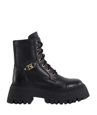 GAUD&Igrave; CORINNE MILLED Lederstiefelette SCHWARZ - Damenschuhe - 1