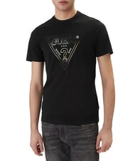 GUESS TRIANGLE HD Kurzarm-T-Shirt jetbla - Herren-T-Shirts - 1