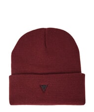GAUD&Igrave; EVAN Beanie-M&uuml;tze mit gesticktem Logo Burgund - M&uuml;tzen/H&uuml;te - 1
