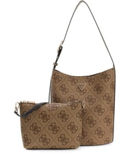 GUESS MERIDIAN 2 Secchiello a spalla, con pochette - Damentaschen