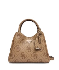 GUESS MERIDIAN 2 Handtasche mit Schulterriemen MILCH-LOGO - Damentaschen - 1