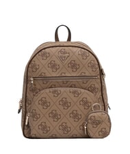 GUESS POWER PLAY Damenrucksack Latte-Logo / braun - Damentaschen - 1