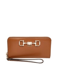 GUESS JANIE Rei&szlig;verschluss-Geldb&ouml;rse COGNAC - Brieftaschen Damen - 1