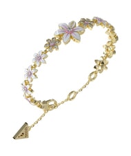 GUESS WHITE LOTUS Armband mit Lotusmotiv und mehreren Anh&auml;ngern Gold - Armb&auml;nder - 1