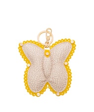 BORBONESE Farfalla Schl&uuml;sselanh&auml;nger Sand/Safran - Schl&uuml;sselanh&auml;nger und Schl&uuml;sseletuis - 1