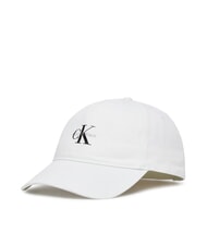 CALVIN KLEIN CKJ MONO LOGO Schirmm&uuml;tze ck wei&szlig; - M&uuml;tzen/H&uuml;te - 1
