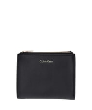 CALVIN KLEIN EMBOSSED LOGO Kleine Geldb&ouml;rse schwarz/ger&ouml;stete Kokosnuss - Brieftaschen Damen - 1