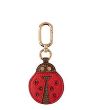 BORBONESE KEYRING Marienk&auml;fer-Schl&uuml;sselanh&auml;nger natur op / korallenrot - Schl&uuml;sselanh&auml;nger und Schl&uuml;sseletuis - 1