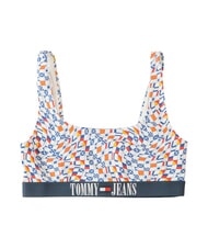 TOMMY HILFIGER TH Kost&uuml;m-BH Flaggen-Wellen-Karomuster - Bademode f&uuml;r Damen - 1